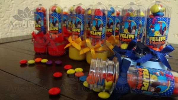 MINI TUBETE- Galinha Pintadinha