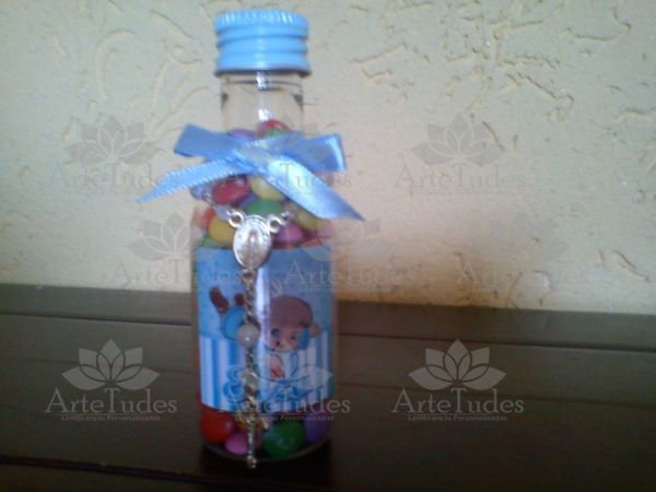 Garrafinha com Mini Confete e Tercinho