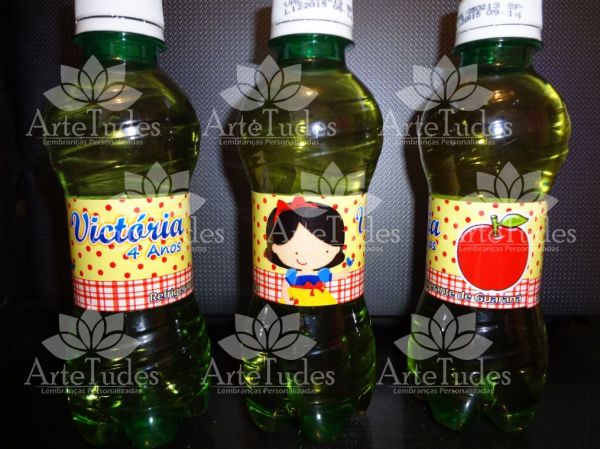 Mini refrigerante - branca de neve kids