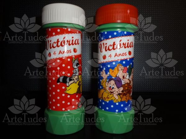 Bolha de sabão Branca de Neve